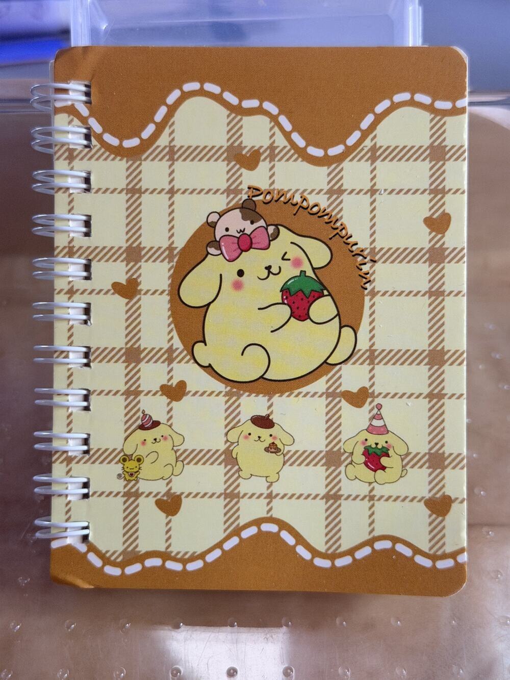 #POM-463 Pompom Mini Spiral Notebook